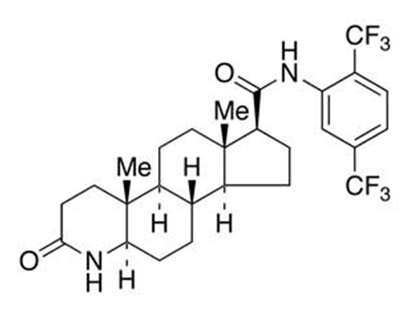 4-aza-5Î±-androstan-1-en-3-okso-17Î²-karboksirūgštis