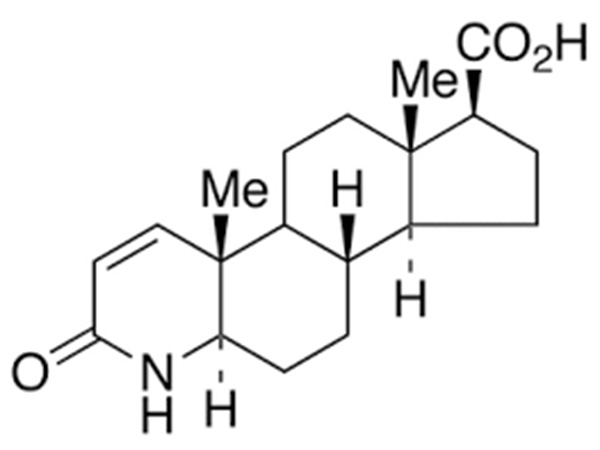 4-aza-5Î±-androstan-3-okso-17Î²-karboksirūgštis